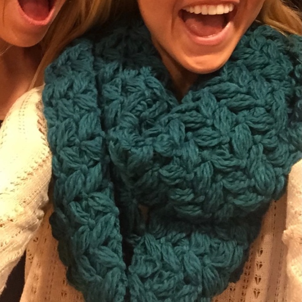 Oversized Turqoise Nordstrom Scarf